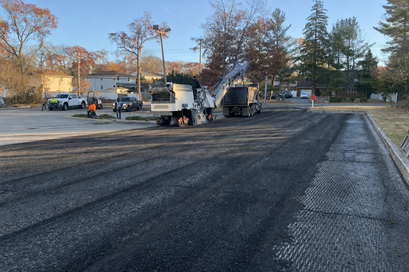 Asphalt resurfacing