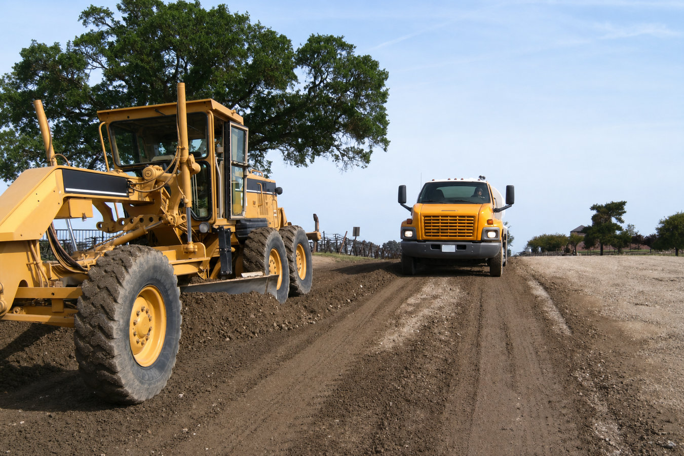 Grading and excavation